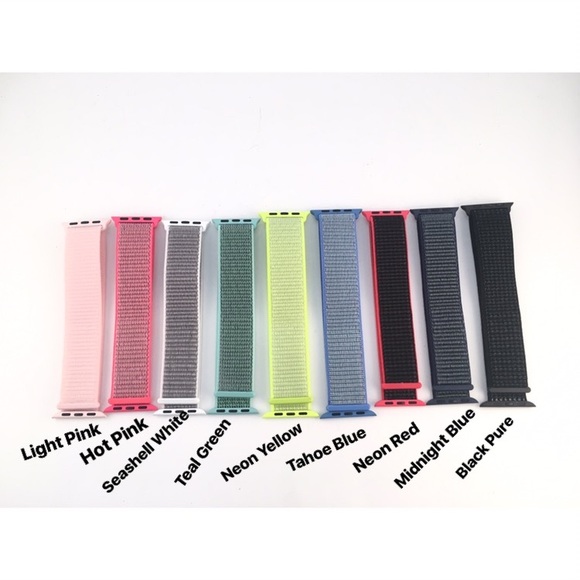Apple Watch Nylon Sport Loop Band |38mm & 42mm NEW - Picture 2 of 5
